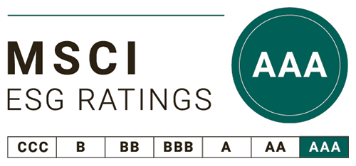 MSCI ESG RATINGS: AAA