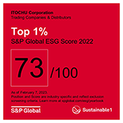 S&P Global Sustainability Awards Gold Class 2022