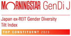 Inclusion in Morningstar Japan ex-REIT Gender Diversity Tilt Index (GenDi J)