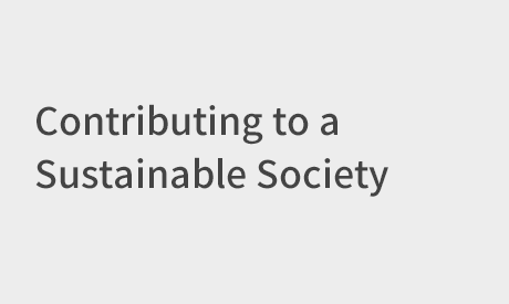 Contributing to a Sustainable Society