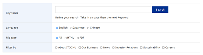 [Narrowing your search results]