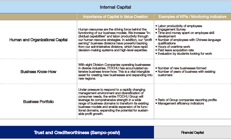 Internal Capital