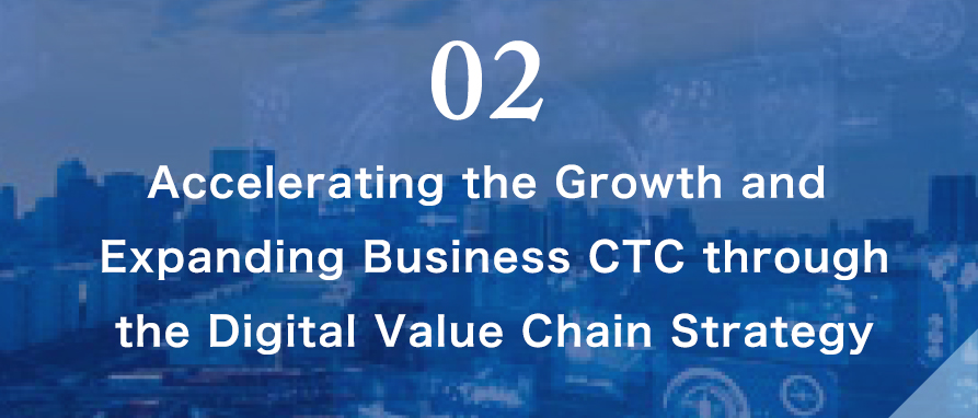 02 Accelerating the Growth and Expanding Business CTC through the Digital Value Chain Strategy