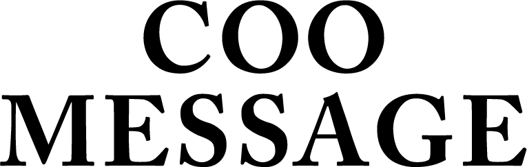 COO Message