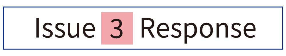 Issue 3 Response