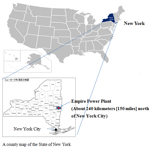 Location of the Power Plant