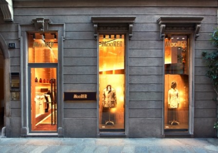 Flagship store on Via della Spiga in Milan, Italy
