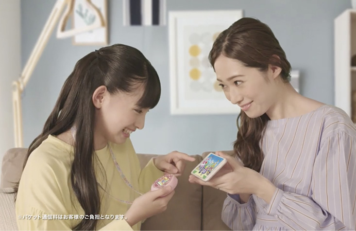 「たまごっち みーつ」のTVCM