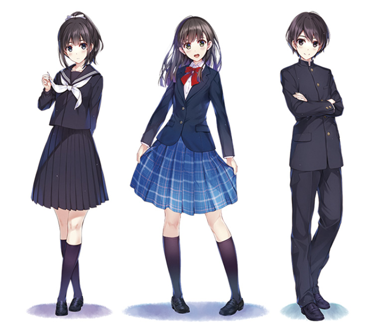 制服のPRキャラクター