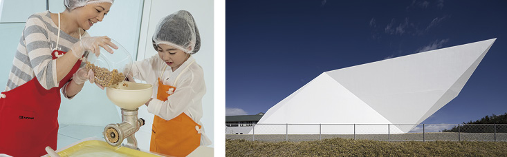長野県伊那市の「みそ作り体験館」