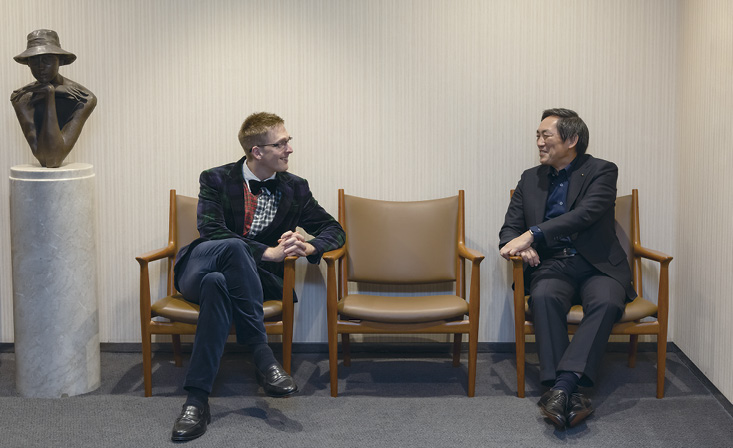 厚切りジェイソン氏と諸藤雅浩