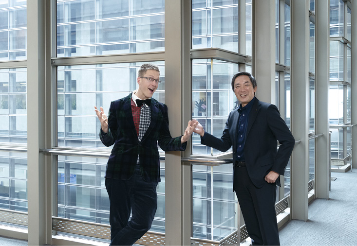 厚切りジェイソン氏と諸藤雅浩
