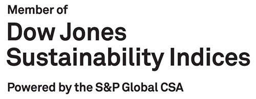 Dow Jones Sustainability World Indexのロゴ