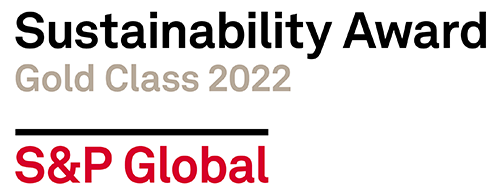 S&P Global Sustainability Awards Gold Class 2022