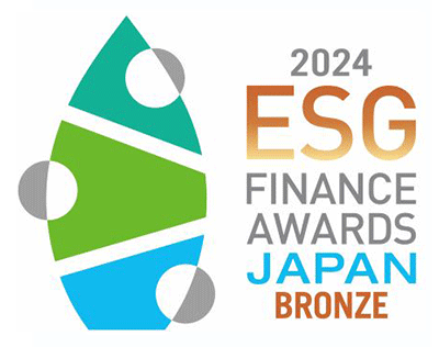環境省ESGファイナンス・アワード・ジャパン受賞のロゴ
