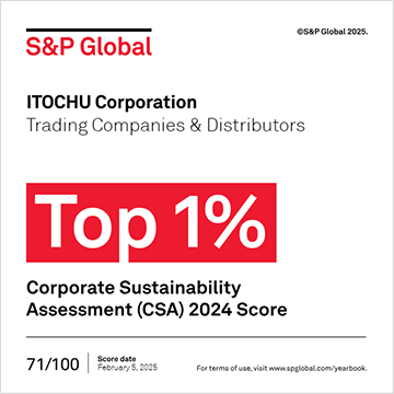 S&P Global CSA Score 2024のロゴ