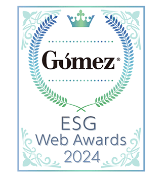 GOMEZ ESG サイトランキング表彰 ロゴ