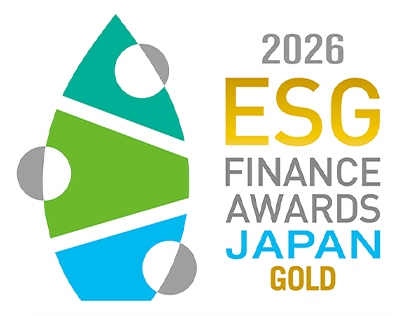 環境省ESGファイナンス・アワード・ジャパン受賞のロゴ
