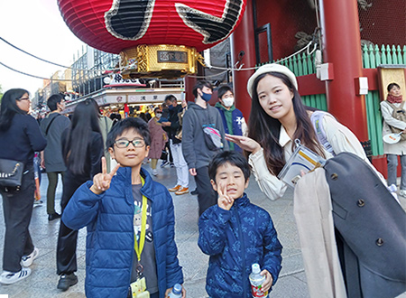 バナー：中国大学生のホームステイ受入れ