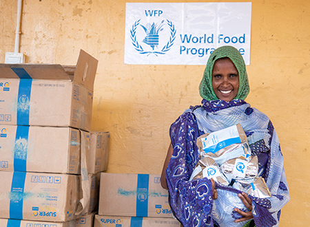 WFP 国連世界食糧計画への支援