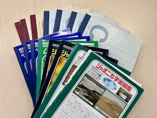 集まった使用済みノートの一部