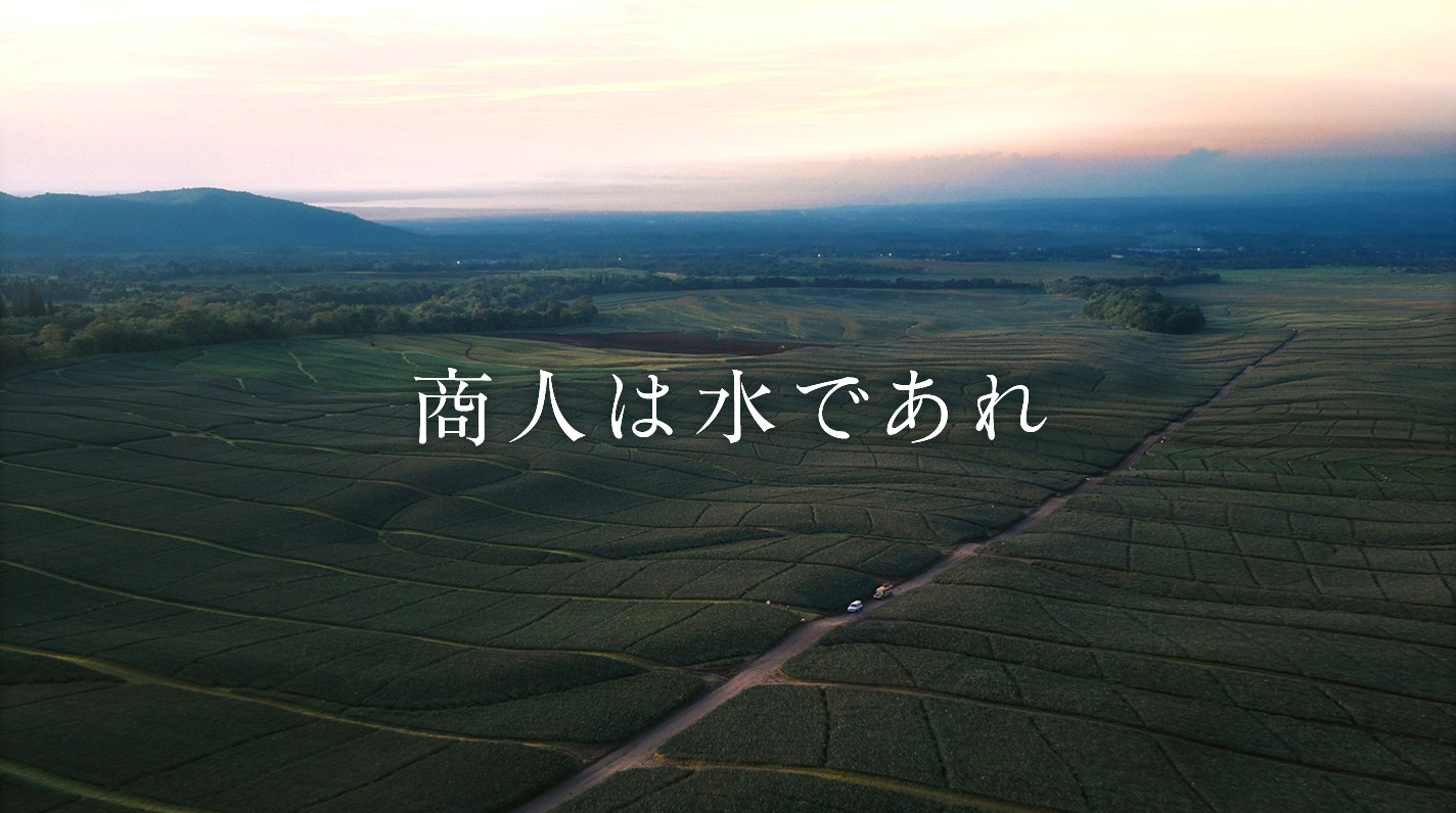 TVCM 「商人は水であれ　パイナップル畑の商人」篇
